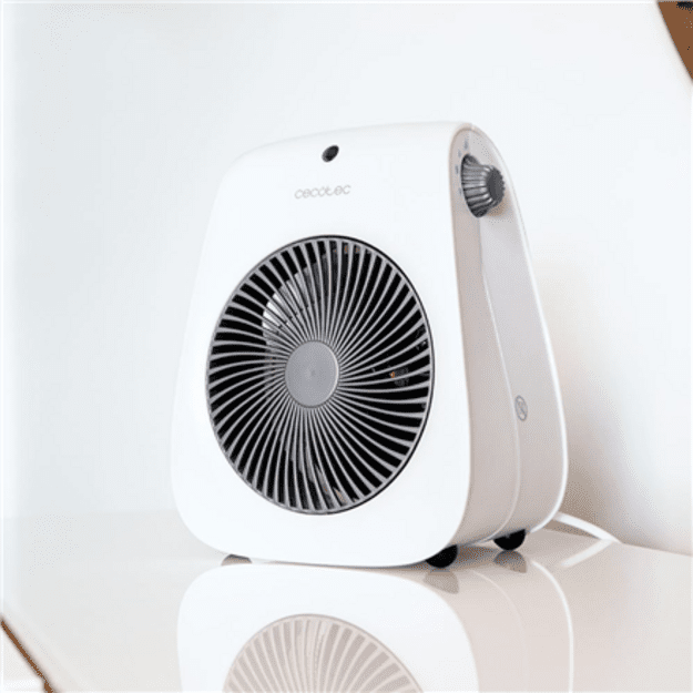 Cecotec ReadyWarm 2000 Max Force White | Fan heater | 2000 W | Number of power levels 2 | Suitable for rooms up to 20 m&sup2; | Whit
