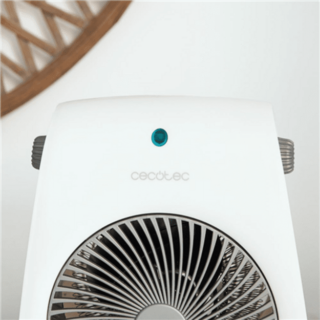 Cecotec ReadyWarm 2000 Max Force White | Fan heater | 2000 W | Number of power levels 2 | Suitable for rooms up to 20 m&sup2; | Whit
