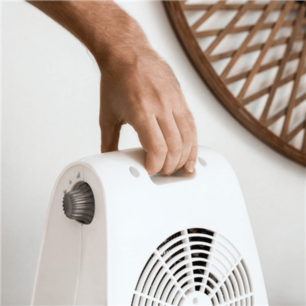 Cecotec ReadyWarm 2000 Max Force White | Fan heater | 2000 W | Number of power levels 2 | Suitable for rooms up to 20 m&sup2; | Whit