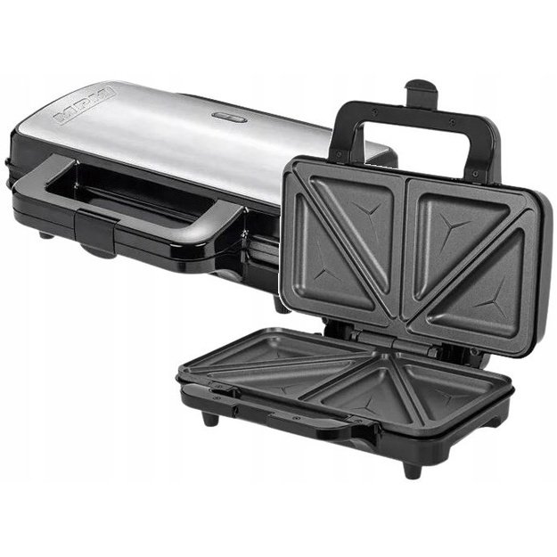 Opiekacz MPM MOP-20M (900W srebrno-czarny)