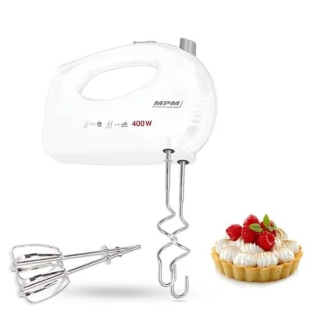MPM MMR-25 hand mixer white