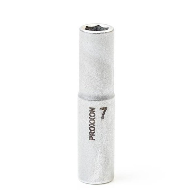 1/4&quot  &scaron;e&scaron;iakampė prailginta galvutė PROXXON 7mm