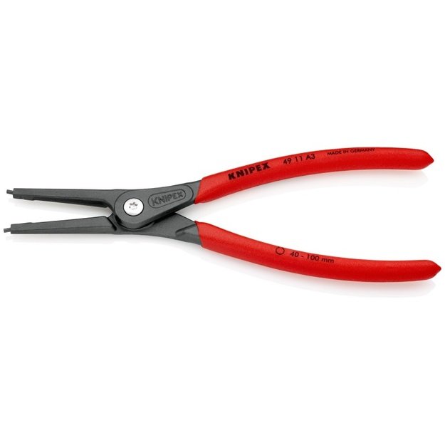 Precizi&scaron;kos replės i&scaron;oriniams žiedams KNIPEX 4911A3