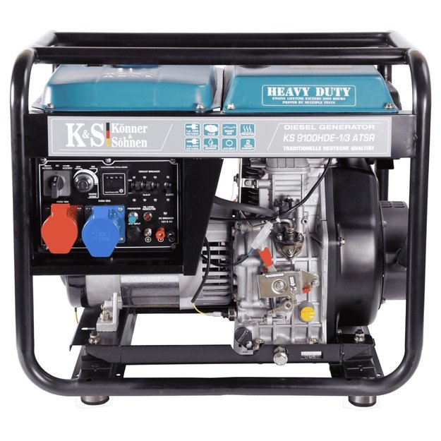 KONNER amp SOHNEN  KS 9100HDE-1/3 ATSR, 7.5 kW