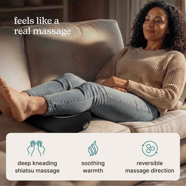 Homedics SP-1400H-WW ModMassage Cordless All-Body Shiatsu Massager With Soothing Warmth