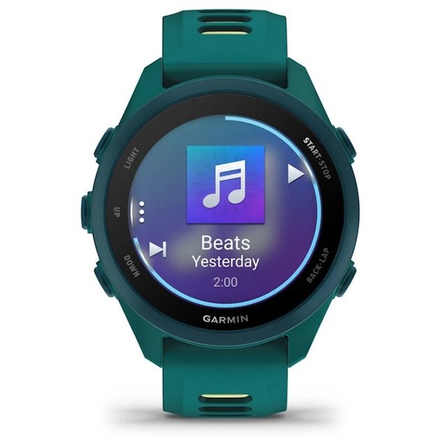 Garmin Forerunner 170 Music 3.05 cm (1.2 ) AMOLED 42 mm Digital 390 x 390 pixels Touchscreen Green GPS (satellite)