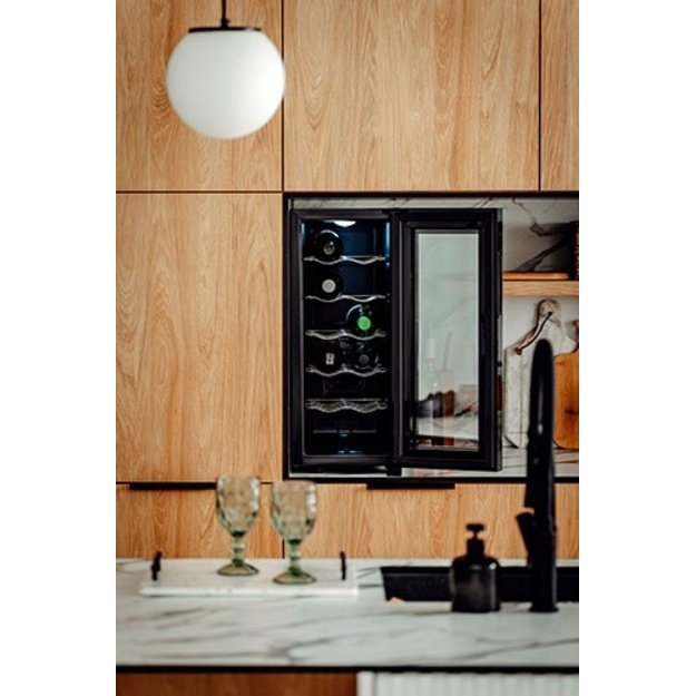 Adler | Beverage Pantry | AD 8083 | Energy efficiency class G | Free standing | Bottles capacity 12 | Black