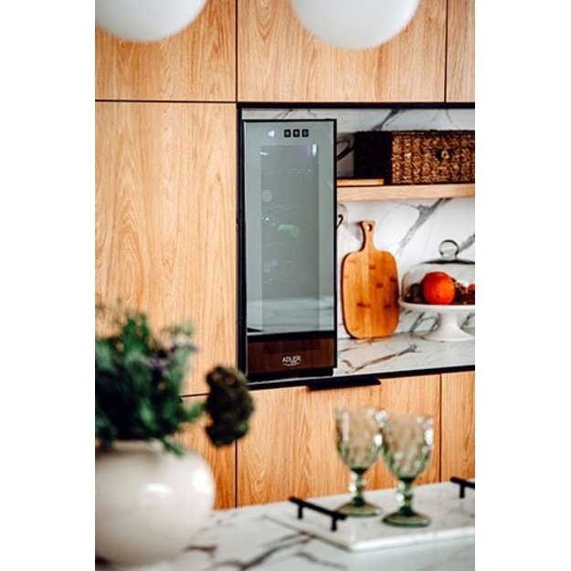 Adler | Beverage Pantry | AD 8083 | Energy efficiency class G | Free standing | Bottles capacity 12 | Black