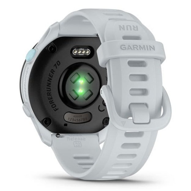 Garmin Forerunner 70 3.05 cm (1.2 ) AMOLED 43 mm Digital 390 x 390 pixels Touchscreen White GPS (satellite)
