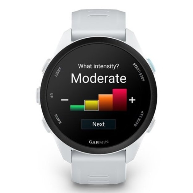 Garmin Forerunner 70 3.05 cm (1.2 ) AMOLED 43 mm Digital 390 x 390 pixels Touchscreen White GPS (satellite)