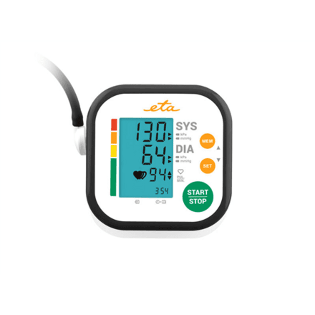 ETA | Upper Arm Blood Pressure Monitor | ETA229790000 | Memory function | Number of users 2 user(s) | 4 | Suitable for home use.