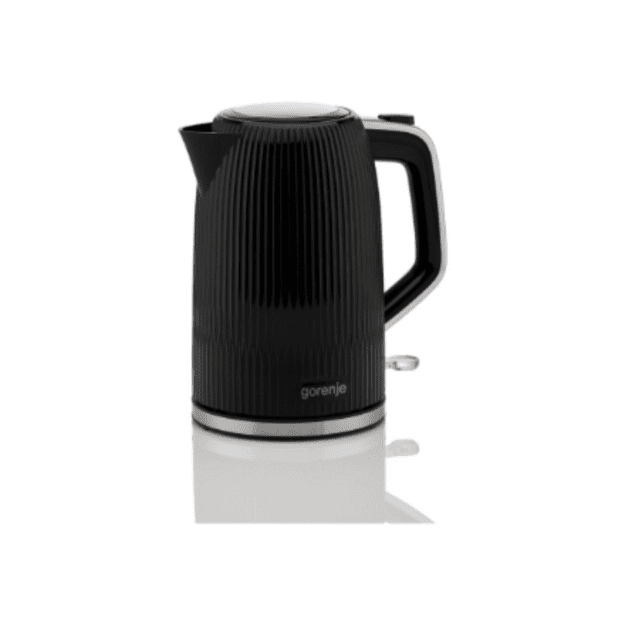 Gorenje K17DPB | Kettle | Electric | 1.7 L | 2200 W | Plastic/Stainless steel | 360&deg; rotational base | Black