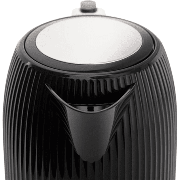 Gorenje K17DPB | Kettle | Electric | 1.7 L | 2200 W | Plastic/Stainless steel | 360&deg; rotational base | Black