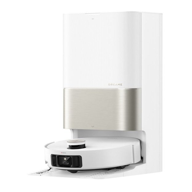 Dreame X50 Ultra 0.395 L Combi Black, Stainless steel, White
