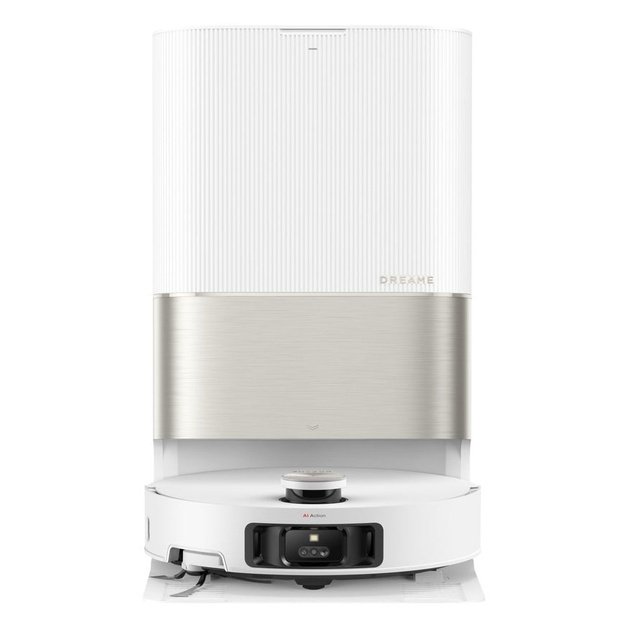 Dreame X50 Ultra 0.395 L Combi Black, Stainless steel, White