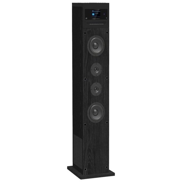 Aiwa TSBT-360 portable/party speaker 2.1 portable speaker system Black 60 W