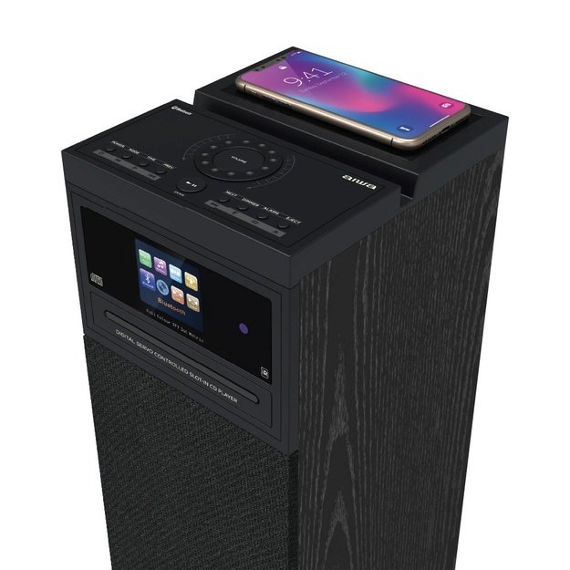 Aiwa TSBT-360 portable/party speaker 2.1 portable speaker system Black 60 W