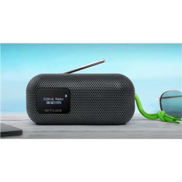 Muse Speaker With FM Radio | M-750 FBT | 10 W | Waterproof | Bluetooth | Black | Portable | Wireless connection 1