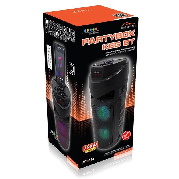 Partybox Keg BT MT3165 Wireless Speaker 4