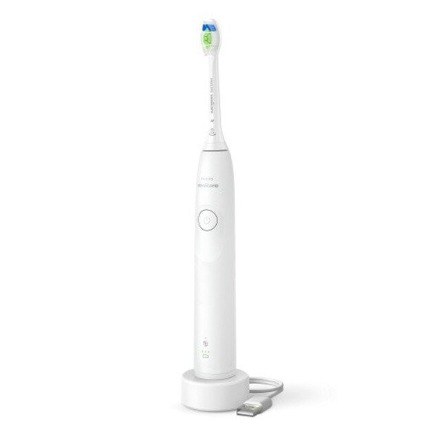 Philips Sonicare 5300 Series HX7108/01 Elektrinis dantų &scaron;epetėlis, Balta