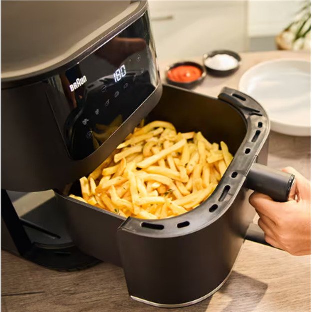 Braun MultiFry 5 Air Fryer | HF5030 | Power 1700 W | Capacity 6 L | RealAir Technology | Black 3