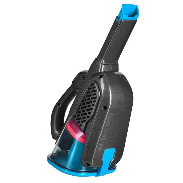 Black & Decker BHHV320J handheld vacuum Blue, Titanium Bagless 4