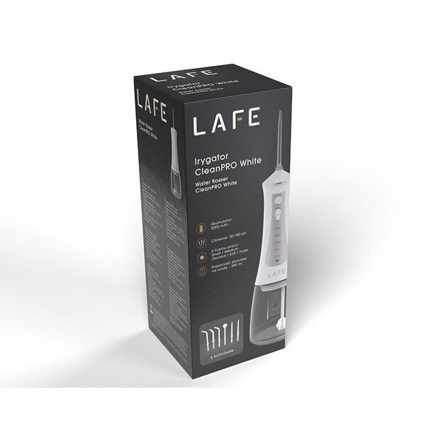 Lafe 47481 Water Flosser CLeanPRO White 1