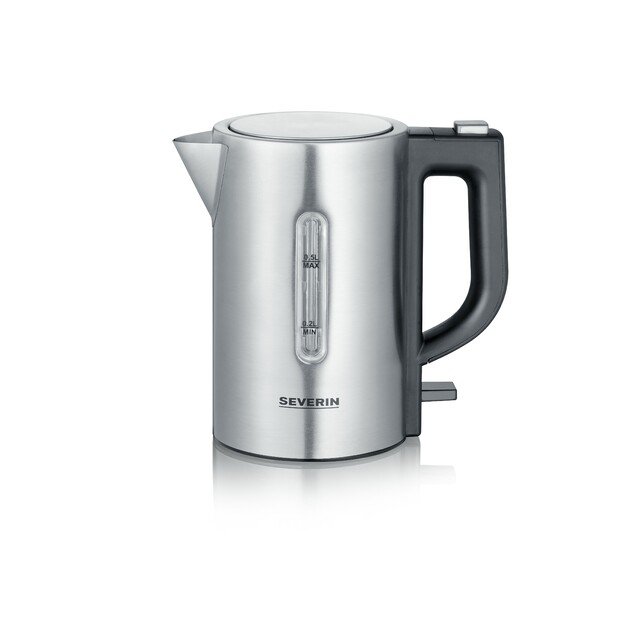 Severin WK 3647 electric kettle 0.5 L 1100 W Silver