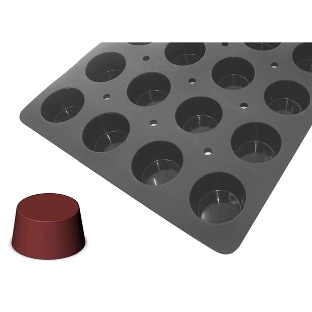 24-muffins tin, 60x40 cm, MoulFlex Pro