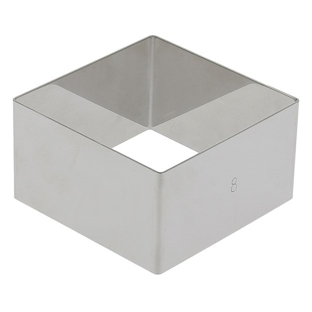 Confectionery rim, 12x12x4.5 cm