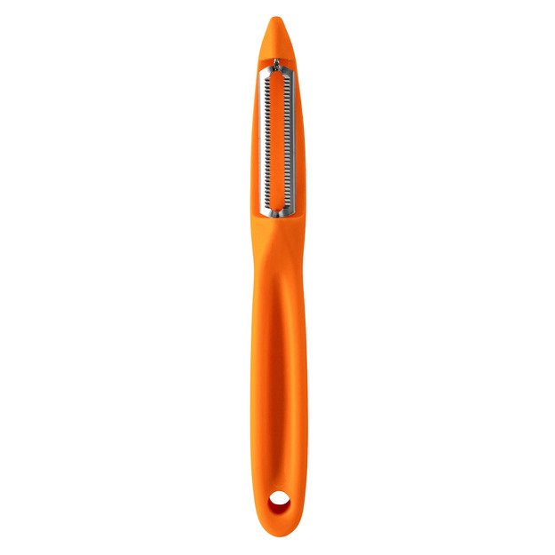 Vegetable peeler, orange