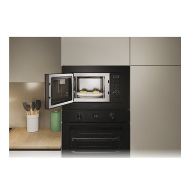 Candy Microwave oven with Grill | CA20FMW7NB | Built-in | 20 L | 1000 W | Grill | Black 1