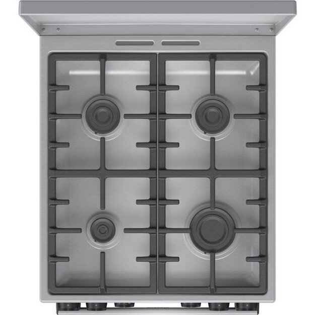 Gorenje GKS5C71XF Freestanding cooker with oven Silver 5