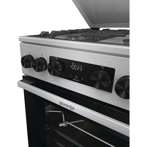 Gorenje GKS5C71XF Freestanding cooker with oven Silver 8