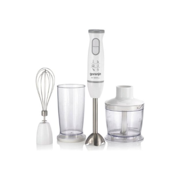 Gorenje | Blender | HBC564QW | Hand Blender | 560 W | Number of speeds Variable | Chopper | White 18