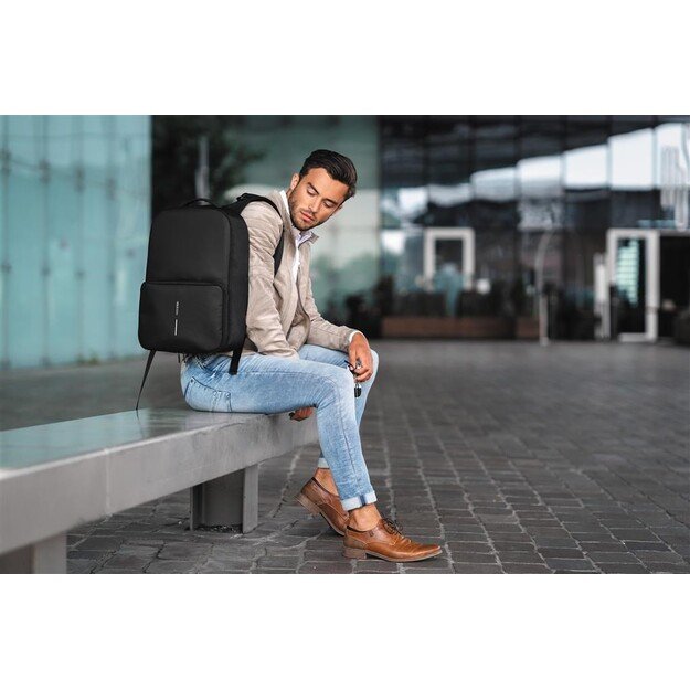 XD DESIGN ANTI-THEFT BACKPACK BOBBY FLEX GYM BAG BLACK P/N: P705.801 9