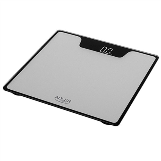 Adler | Bathroom Scale | AD 8174s | Maximum weight (capacity) 180 kg | Accuracy 100 g | Silver 3