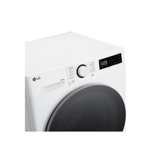 LG Washing machine with dryer | F2DR508S1W | Energy efficiency class A-10% 12