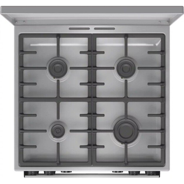 Gorenje GKS6C71XF Freestanding cooker with oven Silver 8
