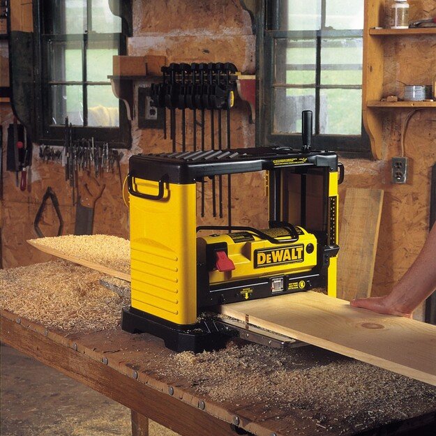 Power planer thickness planer DeWalt DW733-QS 2