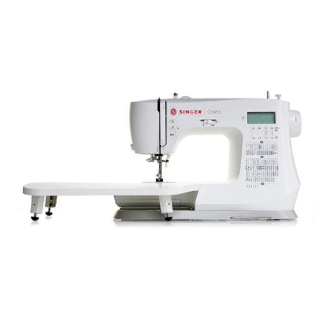 Singer | Sewing Machine | C5955 | Number of stitches 417 | Number of buttonholes 8 | White 3