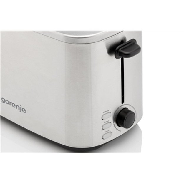 Gorenje Toaster | T800DS | Number of slots 2 | Housing material Stainless steel 3