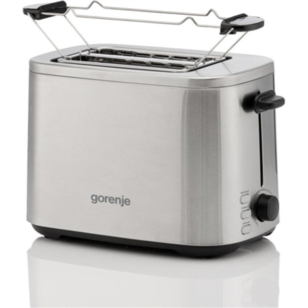Gorenje Toaster | T800DS | Number of slots 2 | Housing material Stainless steel 6