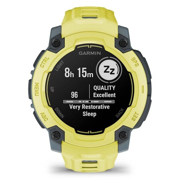 Smartwatch GARMIN Instinct E 45 mm Electric Lime 8