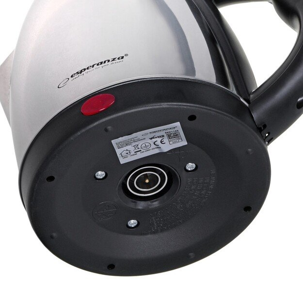 Esperanza EKK116S Electric kettle 1 L 1350 W Silver 3