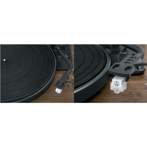 Muse Turntable Stereo System with Bluetooth Out | MT-107 BTO | 2x5 W | Bluetooth | Black/Brown 2