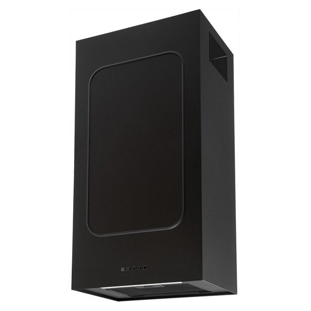 AKPO WK-12 Carmen black semi-matt T800 linear LED cooker hood 1