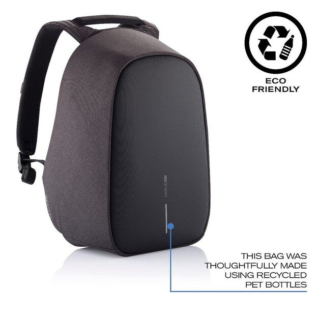 XD DESIGN ANTI-THEFT BACKPACK BOBBY HERO SMALL BLACK P/N: P705.701 9