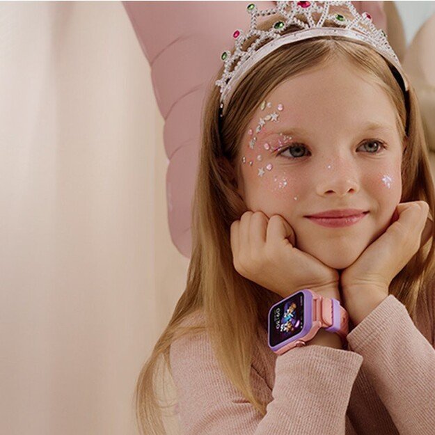 I&scaron;manusis laikrodis  vaikams su lietuvi&scaron;ku meniu Garett Kids Essa 2 AI 4G Pink 12