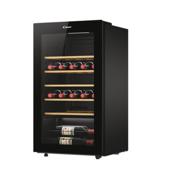 Candy | Wine Cooler | 438063 | Energy efficiency class G | Free standing | Bottles capacity 34 | Black 7